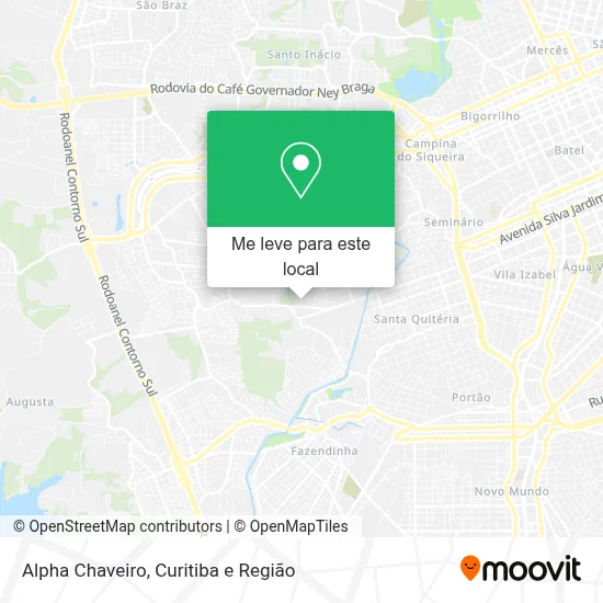 Alpha Chaveiro mapa