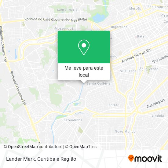 Lander Mark mapa