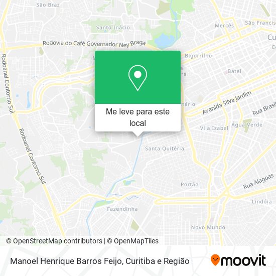 Manoel Henrique Barros Feijo mapa