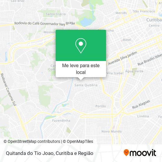 Quitanda do Tio Joao mapa