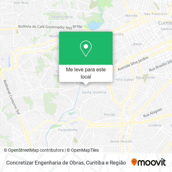 Concretizar Engenharia de Obras mapa