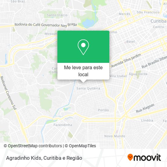 Agradinho Kids mapa