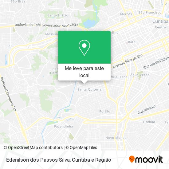 Edenilson dos Passos Silva mapa
