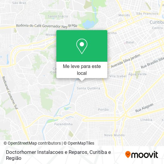 Doctorhomer Instalacoes e Reparos mapa