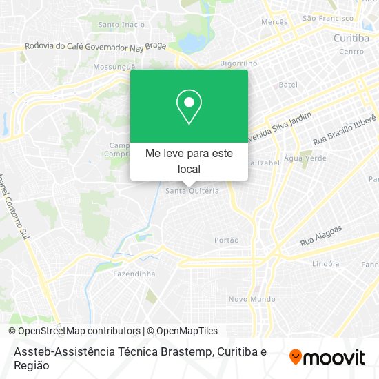 Assteb-Assistência Técnica Brastemp mapa