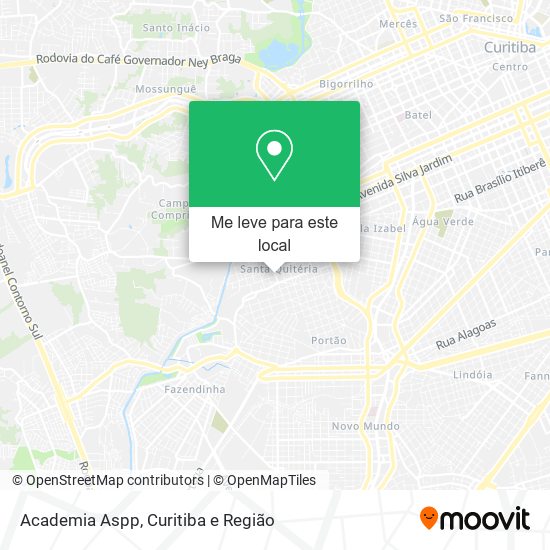 Academia Aspp mapa