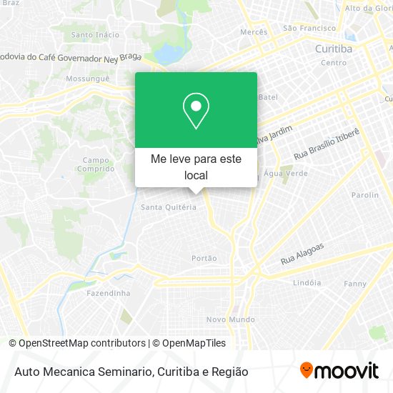 Auto Mecanica Seminario mapa