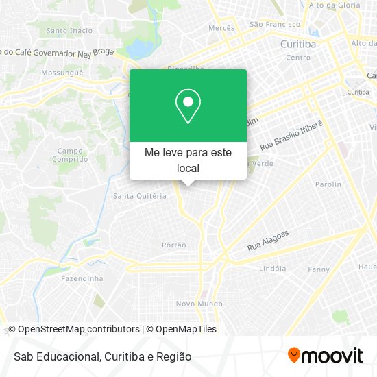 Sab Educacional mapa