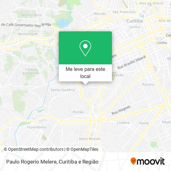Paulo Rogerio Melere mapa