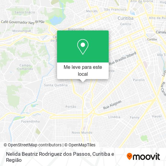 Nelida Beatriz Rodriguez dos Passos mapa