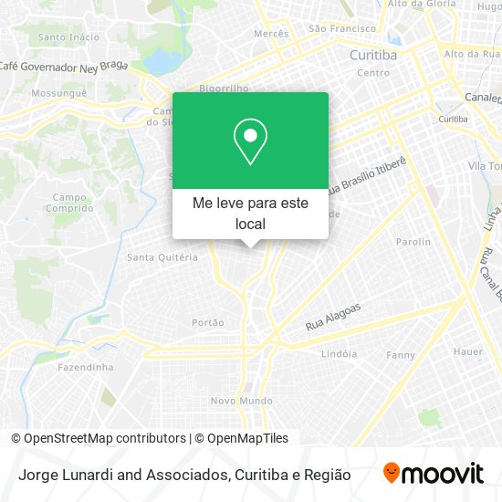 Jorge Lunardi and Associados mapa