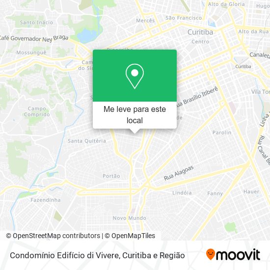 Condomínio Edifício di Vivere mapa