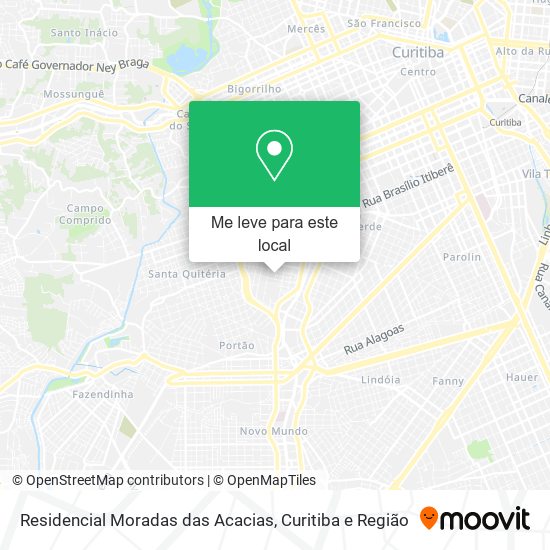 Residencial Moradas das Acacias mapa