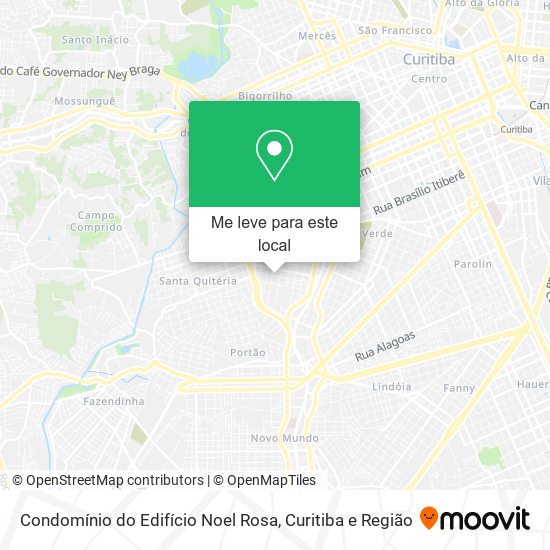 Condomínio do Edifício Noel Rosa mapa