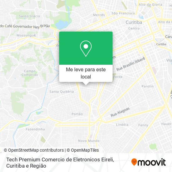 Tech Premium Comercio de Eletronicos Eireli mapa