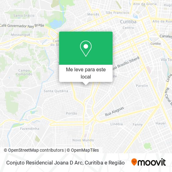 Conjuto Residencial Joana D Arc mapa