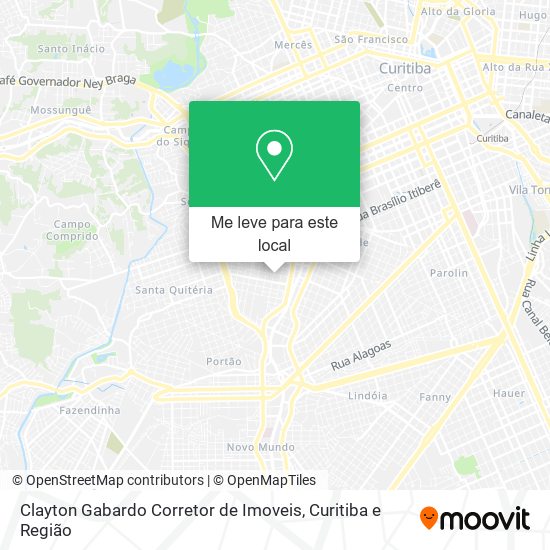 Clayton Gabardo Corretor de Imoveis mapa