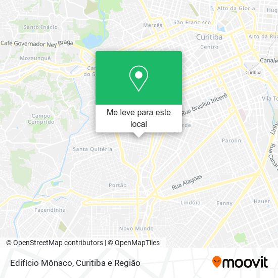 Edifício Mônaco mapa