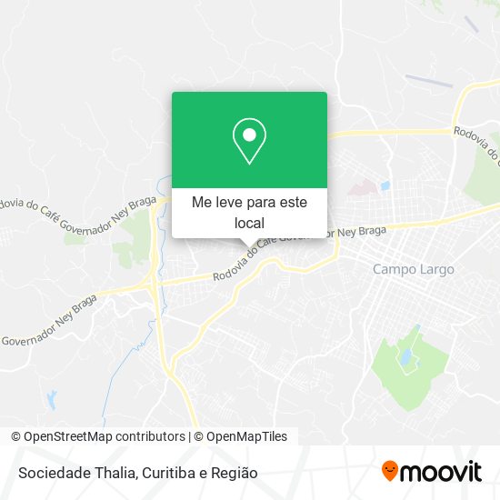 Sociedade Thalia mapa