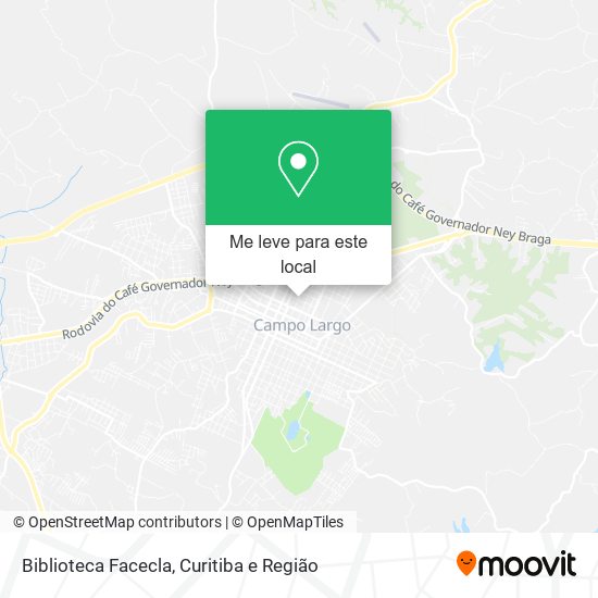 Biblioteca Facecla mapa