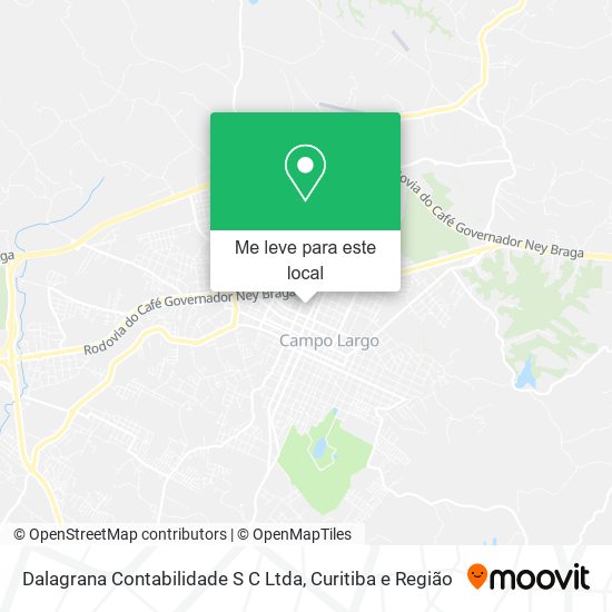 Dalagrana Contabilidade S C Ltda mapa