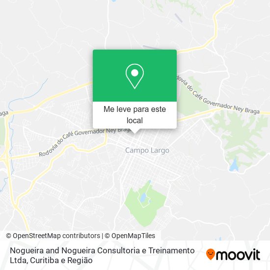 Nogueira and Nogueira Consultoria e Treinamento Ltda mapa