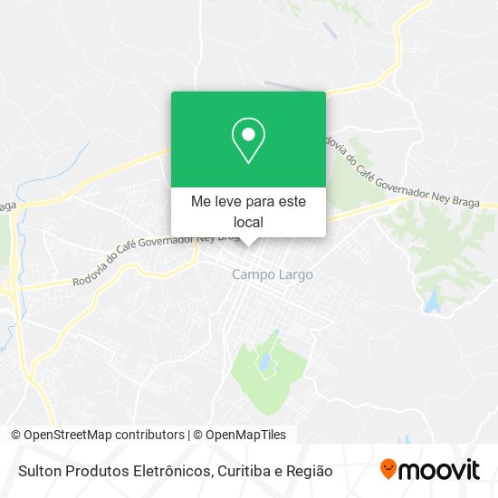 Sulton Produtos Eletrônicos mapa