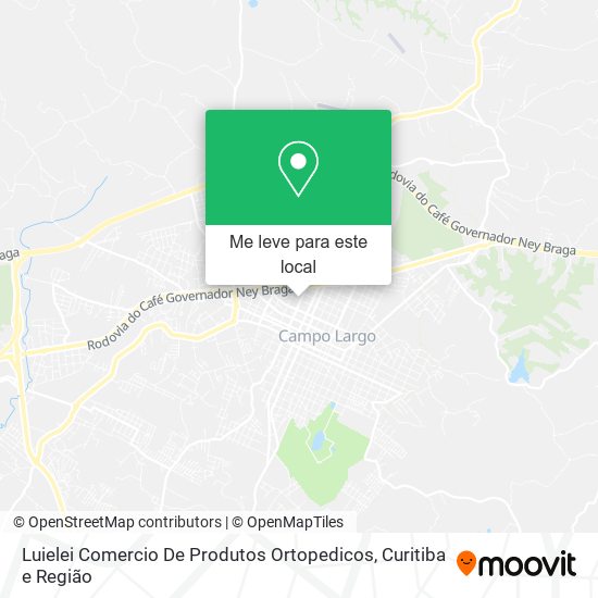 Luielei Comercio De Produtos Ortopedicos mapa