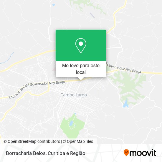 Borracharia Belos mapa