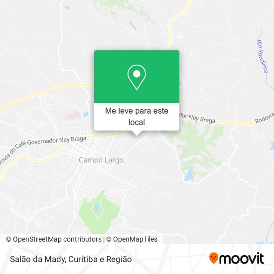 Salão da Mady mapa