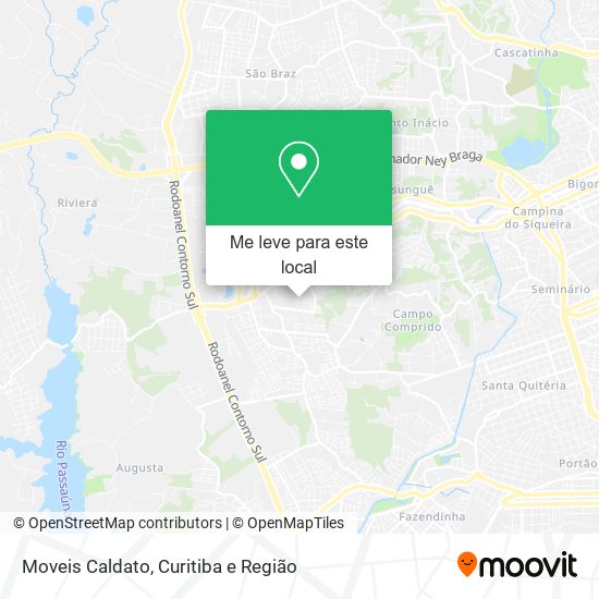 Moveis Caldato mapa
