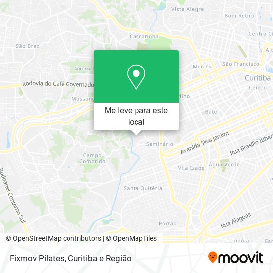 Fixmov Pilates mapa