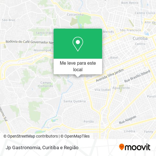 Jp Gastronomia mapa