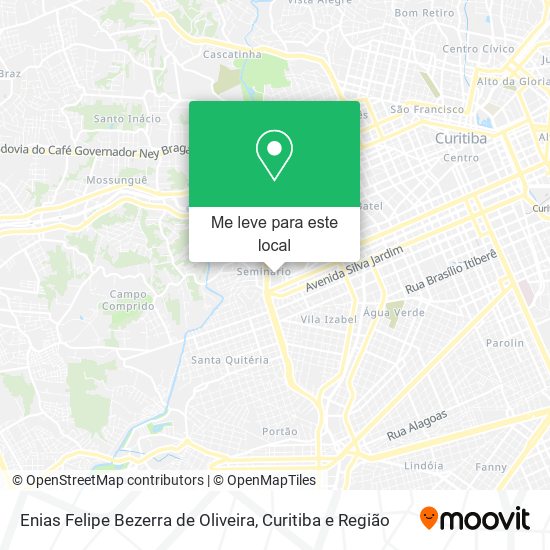 Enias Felipe Bezerra de Oliveira mapa