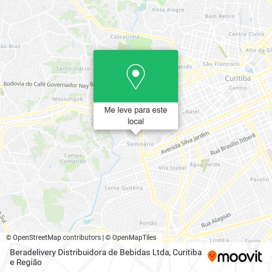 Beradelivery Distribuidora de Bebidas Ltda mapa