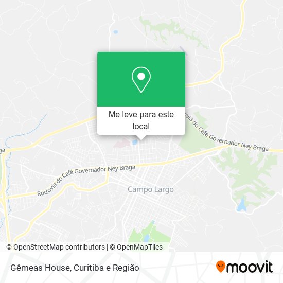 Gêmeas House mapa