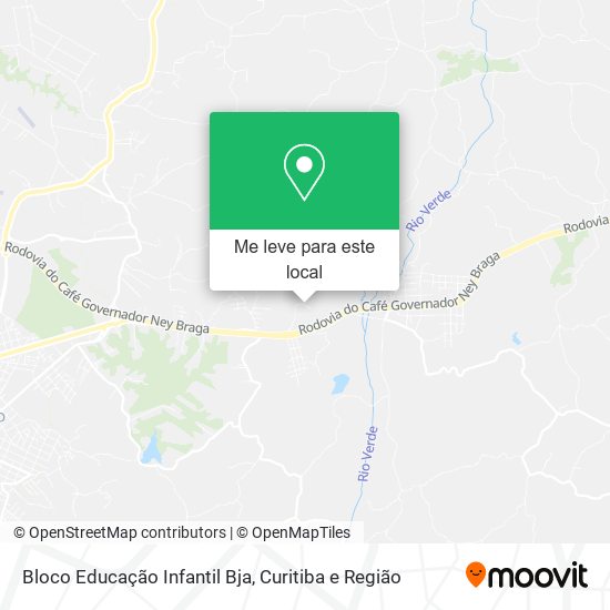 Bloco Educação Infantil Bja mapa