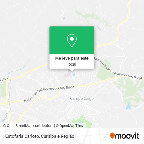 Estofaria Carloto mapa