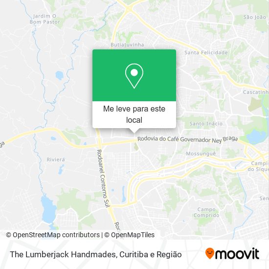 The Lumberjack Handmades mapa