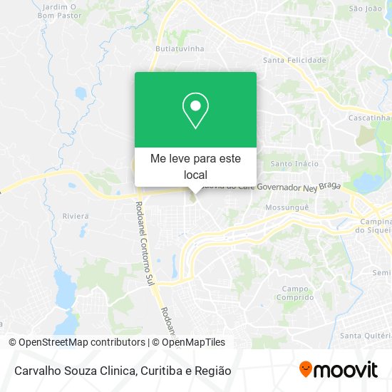 Carvalho Souza Clinica mapa