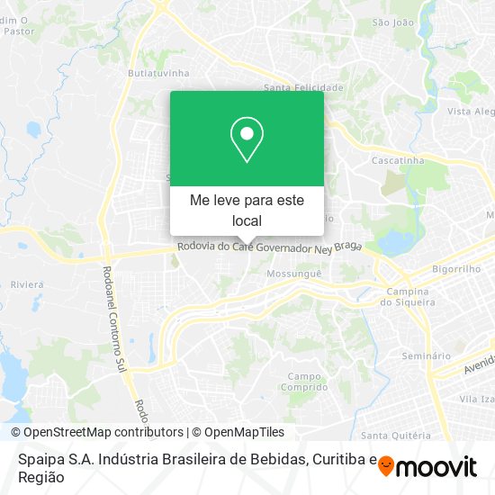 Spaipa S.A. Indústria Brasileira de Bebidas mapa