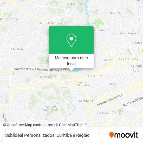 Sublideal Personalizados mapa