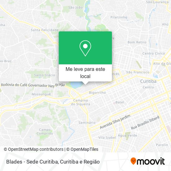 Blades - Sede Curitiba mapa