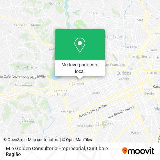 M e Golden Consultoria Empresarial mapa
