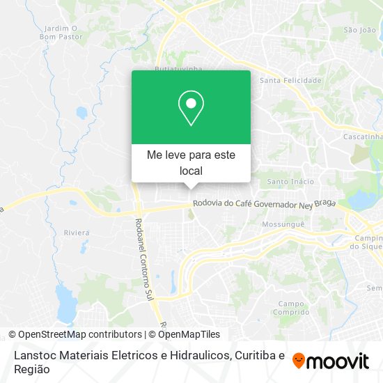 Lanstoc Materiais Eletricos e Hidraulicos mapa