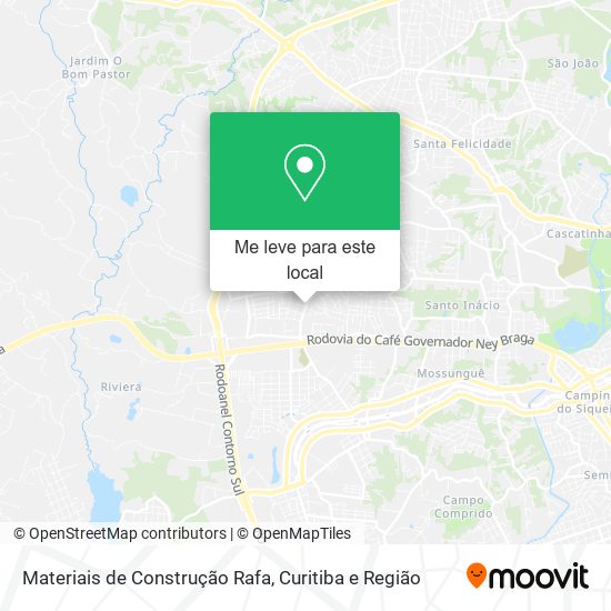 Materiais de Construção Rafa mapa