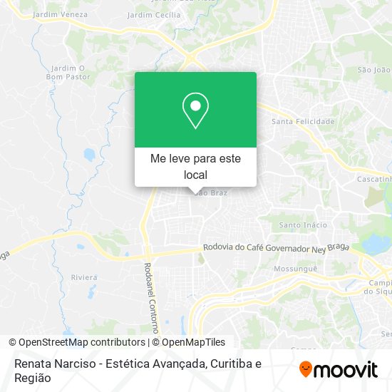 Renata Narciso - Estética Avançada mapa