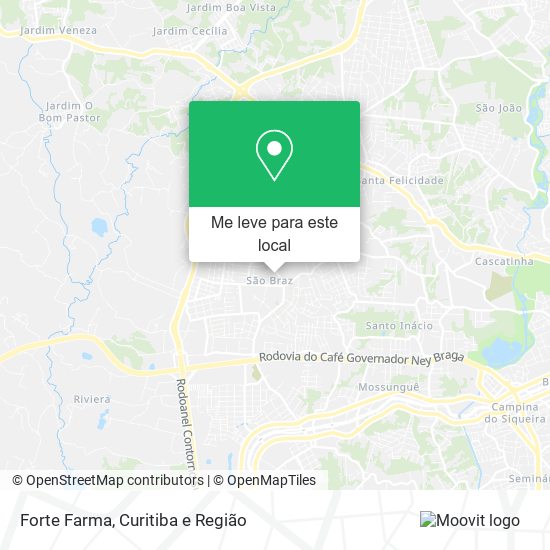 Forte Farma mapa