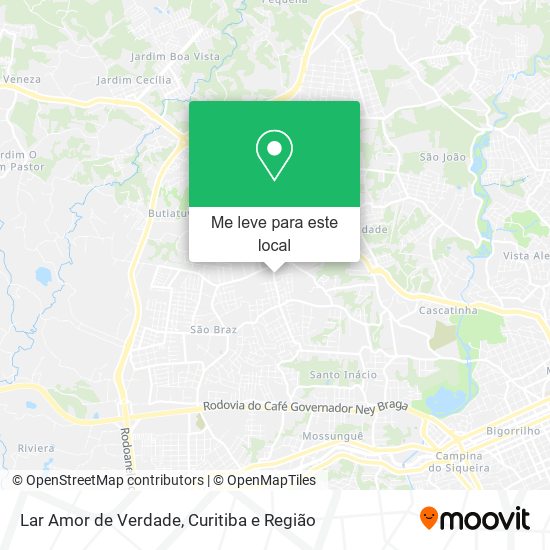 Lar Amor de Verdade mapa