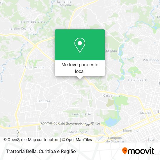 Trattoria Bella mapa